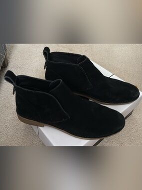 Dolce Vita Black Suede Ankle Boots
